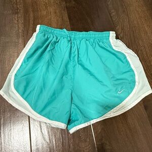 Nike Women's Teal Sports Shorts